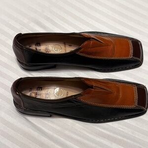 ARA EVHT LEDER RELAX FLEX  Slip On Loafers Brown/Black 5 1/2 Preowned